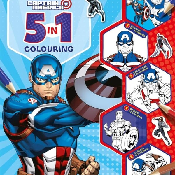 AVENGERS CAPTAIN AMERICA 5 IN 1