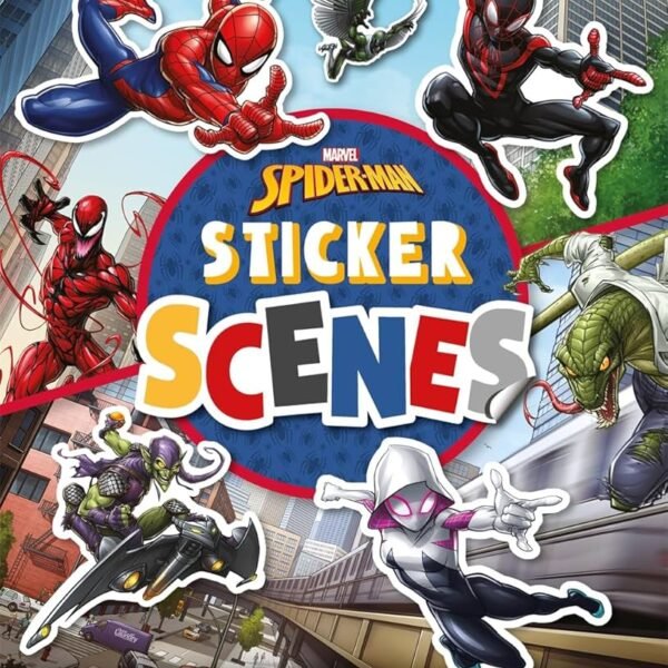 THE SPIDER MAN STICKERS  SCENES