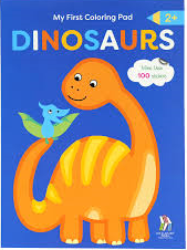 MY FIRST COLORING PAD DINOSAURS  - colloriage