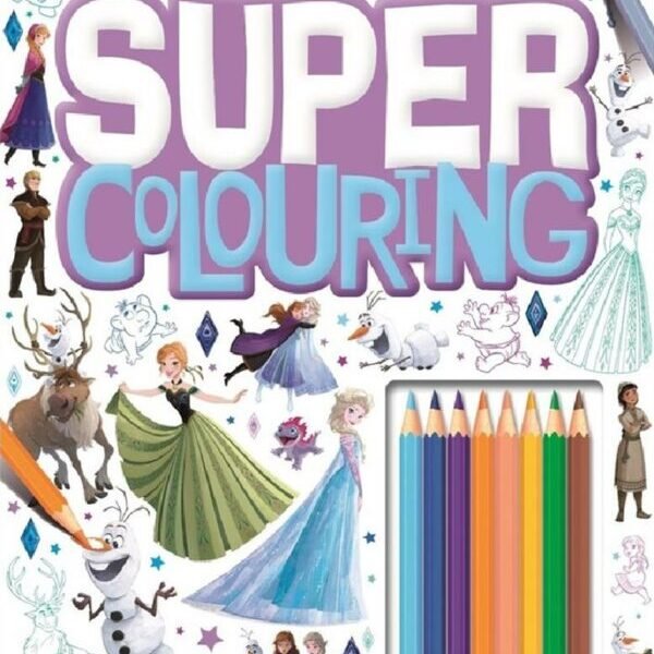DISNEY FROZEN SUPER COLOURING