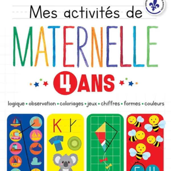 MES ACTIVITES DE MATERNELLE 4 ANS