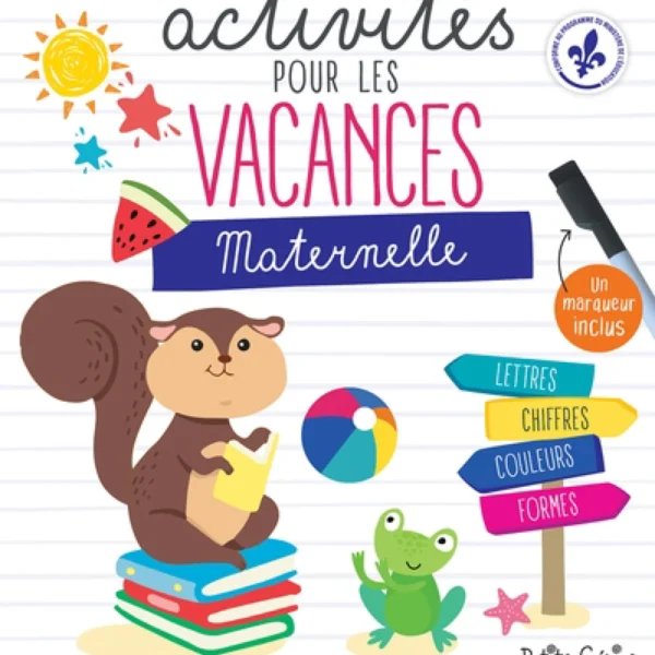 MES PREMIERS ACTIVITES POUR LES VACANCES PREMATERNELLE