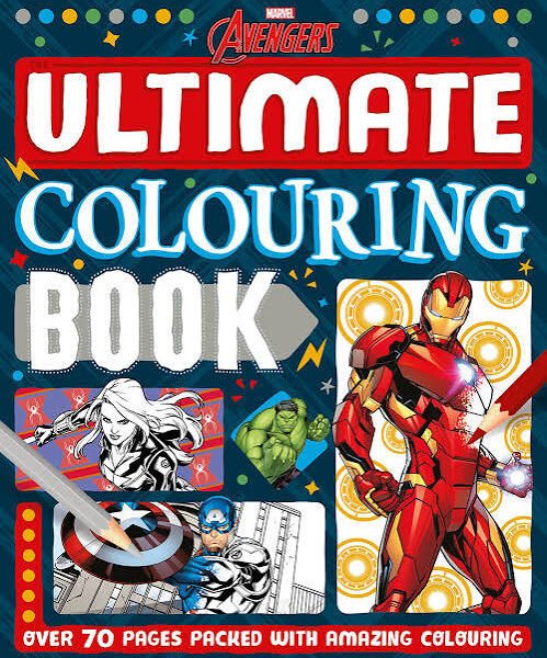 MARVEL AVENGERS ULTIMATE COLOURING BOOK
